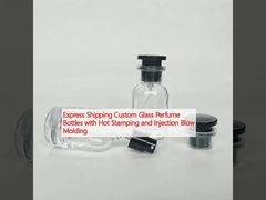 Express Shipping Custom Glass Perfume Bottles with Hot Stamping and Injection Blow Moulding (Đồ vận chuyển nhanh)
