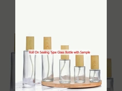 Lôi trên chai thủy tinh loại niêm phong với mẫu