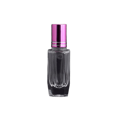 Aluminum Cap Refillable Rollerball Perfume Bottle Matte Surface Handling