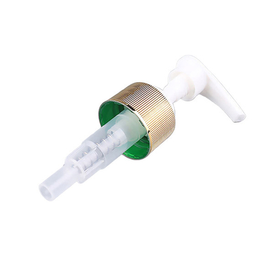 Bathroom Liquid Soap Dispenser Pump 24mm 28mm 33mm 38mm Yellow Gold Lotion Pump