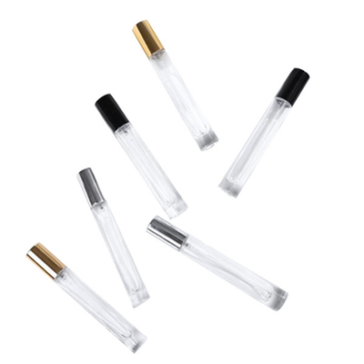 12ml Refillable Glass Perfume Bottle Round Empty Roller Bottles For Essential Oils