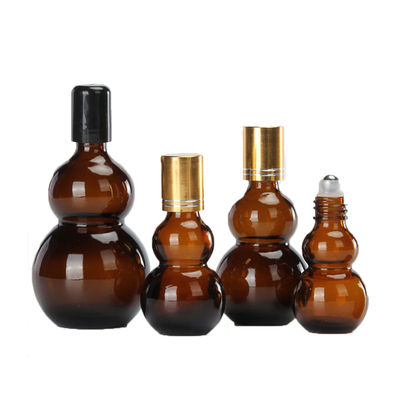 Nhập khẩu 10-100ml Amber Double Purd hình chai dầu thiết yếu