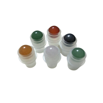 Vòng vít nắp nắp trên chai nước hoa, Amber Green Red Metal Roller Tops cho chai dầu thiết yếu